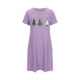 thumbnail image 2 of Camisón corto de talla grande para mujer, camisón de manga corta con estampado de pecho a la moda, camisón para mujer, 2 of 5