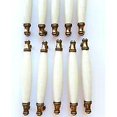 thumbnail image 2 of 10 x Ceramic Furniture Handle Tube Bar Handle, Furniture Door Stick Handle, Kitchen Cabinet Door Bar Handle with Screws Hole Distance 128MM, 2 of 5