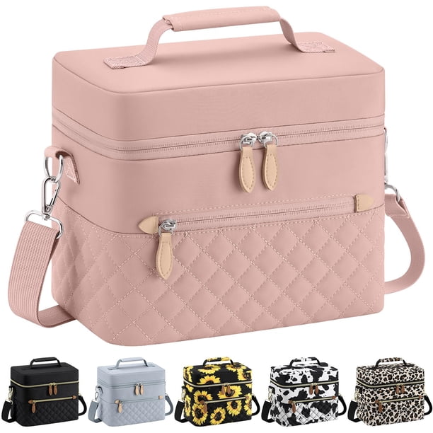 Lonchera Aislada Reutilizable Tenot, Refrigeradora e Impermeable, Color Rosa