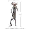 thumbnail image 2 of Escultura de metal de gato con estatuilla de guitarra, regalos para Acción de Gracias, Navidad, manualidades y decoración del hogar, Style2 Sincero Electrónica, 2 of 5