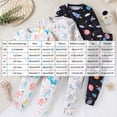 thumbnail image 3 of GCETTIC Boys Pajama Set Pajama Sets for Toddler Boys Girls Baby Kids Ultra-Soft Snug Fit Pjs Sleepers for Birthday Holiday Black,9-12 Months, 3 of 5