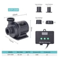 thumbnail image 2 of Pompe DC DC Series Pompe Sinusoïdale pour Aquarium Pompe à Eau Silencieuse Eau de Mer Douce Adaptée pour Pompe Submersible, Performance de Filtration Incroyable, 2 of 6