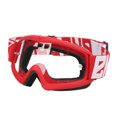 thumbnail image 3 of Lunettes de Moto, Lunettes de Motocross Transparentes Ajustables Résistantes aux Chutes avec Cadre en TPU pour la Randonnée pour Adolescent 8060 Cadre Rouge, 3 of 8