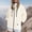 Beige, variant on Womens Zip Up Hooded Waterproof Rain Jacket Lightweight Outdoor Hiking Travel Trench Jacket with Pockets