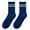 Blue, variant on Women's Autumn Winter Printed Thick Warm Mid Tube Socks