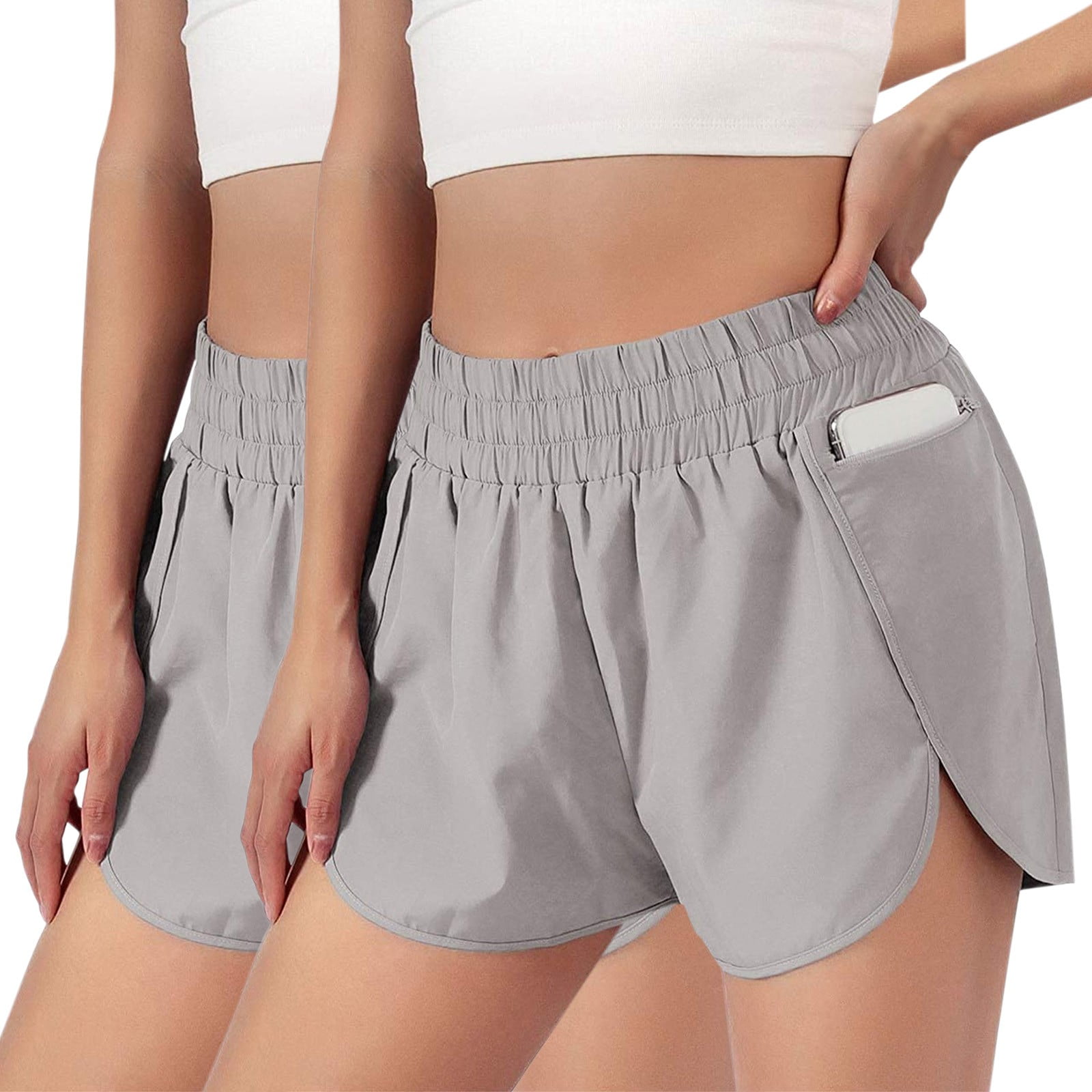 WAJCSHFS Sweat Shorts for Women with Pockets Yoga Running Gym Shorts  Stretchy High Waisted Comfy Lounge Shorts : : Clothing, Shoes &  Accessories