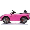 thumbnail image 4 of KIDSVIP Licensed 12V Jaguar F Type Ride On pour enfants et tout-petits Voiture, 4 of 7