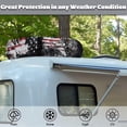 thumbnail image 3 of American Flag Wolf RV Air Conditioner Cover for Most RV Camper Air Conditioner, Lightweight Outdoor Air Conditioner Cushion for Winter, Easy to Install, 3 of 7