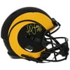 Marshall Faulk St. Louis Rams Autographed Riddell Eclipse Alternate Speed Replica Helmet