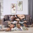 thumbnail image 4 of Blanket Ryan Reynolds Soft and Comfortable Wool Fleece Throw Blankets Gift for Home Decoration Sofa Office car Camping Yoga Travel Home Decoration Cozy Plush Beach, 4 of 6