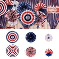 thumbnail image 3 of WRXMIJNHGSA Hangs Under $5 Flag Paper 6PC American Decoration Wall Paper Background Hanging Home Decor, 3 of 6