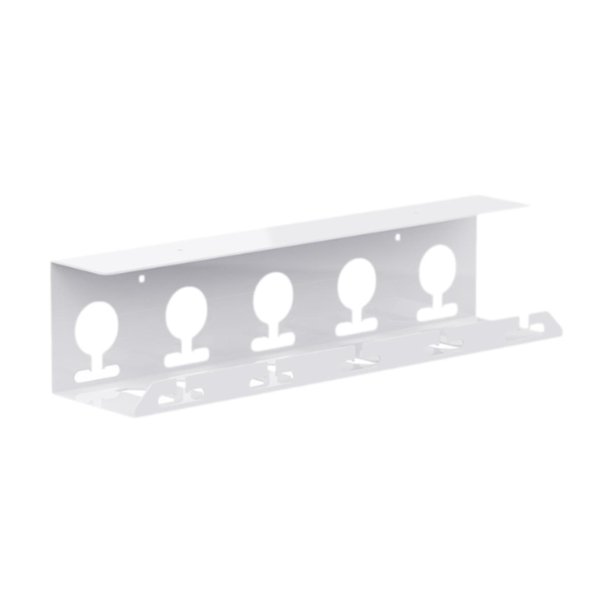 Organizador de cables debajo del escritorio, soporte para regleta de enchufes, soporte multifuncional para archivos y cables. 50 centímetros