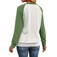 thumbnail image 3 of Griswold's Christmas Tradition Raglan Sweatshirt (S, Blue), 3 of 7