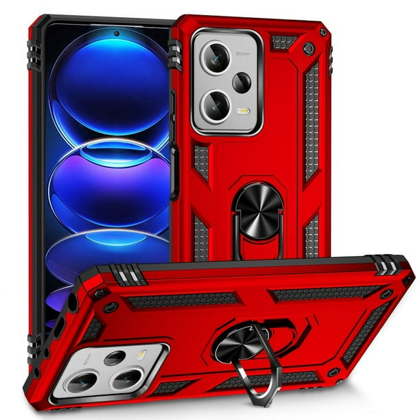 Funda de teléfono para Xiaomi Redmi Note 12 Pro+ de Uso Rudo Shockproof + Cristal 9D