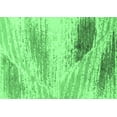 thumbnail image 1 of Ahgly Company Indoor Rectangle Abstract Emerald Green Modern Area Rugs, 2' x 4', 1 of 4