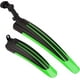 thumbnail image 1 of Guardabarros de bicicleta universal ajustable espesar guardabarros delanteros traseros MTB kit de guardabarros para bicicleta de velocidad Fixie Urban Gravel City Bike ruedas de 20-27 pulgadas BRILLAR  Rojo Verde, 1 of 5