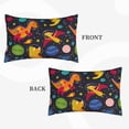 thumbnail image 4 of Bixox Dinosaurs in Space Printed Pillow Protector,Super Soft Ideal for Home,Guests,Rentals - 16"x24", 4 of 8