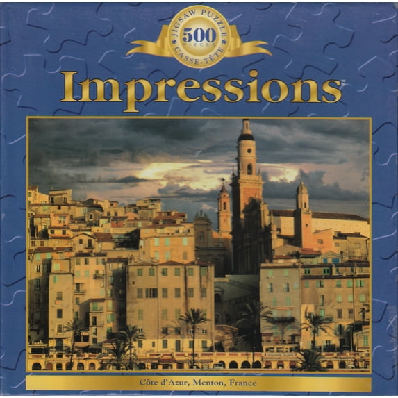 Cote d'Azur 500 Piece Puzzle