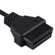 thumbnail image 3 of Cable Adaptador OBD2 Para Motocicleta, Grabación con GPS, Superposiciónica del Acelerador, 10 Pines A 16 Pines, ABS + Metal, Negro, 22 AWG, 59 ", 175 g, Confleta compatible con Motocleta, 3 of 7