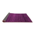 thumbnail image 2 of Ahgly Company Indoor Square Abstract Pink Modern Area Rugs, 5' Square, 2 of 4