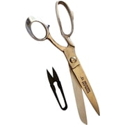 MT Stainless Steel Fabric Scissors, 12, Silver, with Small Scissors