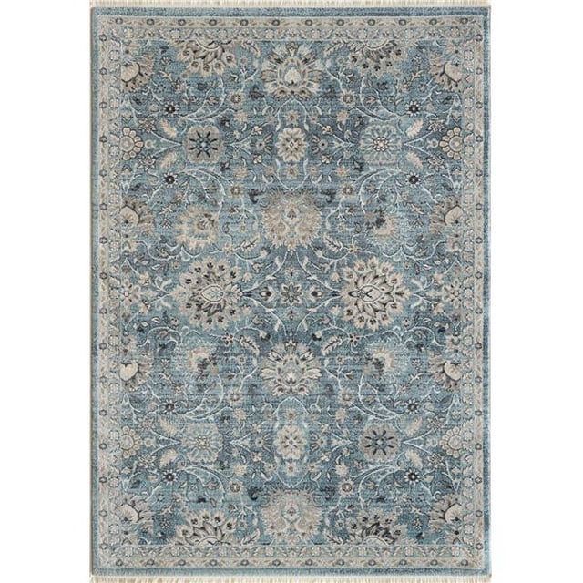 Dynamic Rugs JN286883500 2 ft. 2 in. x 7 ft. 5 in. Juno 6883 Rectangle Transitional Area Rug - 500 Light Blue