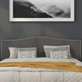 thumbnail image 4 of Flash Furniture Lexington Upholstered King Size Headboard with Accent Nail Trim in Dark Gray Fabric, 4 of 10