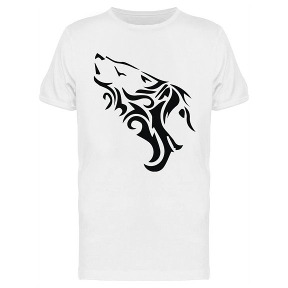 Animal Tribal Tattoo Design T-Shirt Men -Image by Shutterstock, Male Medium