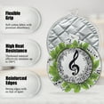 thumbnail image 3 of 4 PCS Pot Holders for Kitchen,Potholders Sets with Hook for Oven,Cooking,Baking,Musical Notes And Treble Clef With Piano Keys, 3 of 7