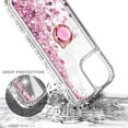 thumbnail image 2 of For iPhone 14 Pro Case, Glitter Cute Slim Phone Case for iPhone 14 Pro, Sparkle Fashion Protective Cover for Girls, Clear, 2 of 6