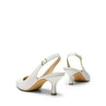thumbnail image 3 of DREAM PAIRS Women's Kitten Heel Slingback Pointed Closed Toe Low Stiletto Heels Dress Bridal Elegant Wedding Pumps Shoes, 3 of 6