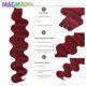thumbnail image 3 of Typpkmm Extensiones De Cabello De 30 Pulgadas with 200 Gramos and Rojo Borgoña, 3 of 7