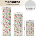 thumbnail image 4 of Pioneer Flower Floral Print Pattern Kitchen Rugs Sets Of 3,Kitchen Runner Rugs Non Skid Washable,Decorative Kitchen Floor Mats for Kitchen,Sink,Laundry,17"x30"+ 17"x47" + 17"x59", 4 of 6