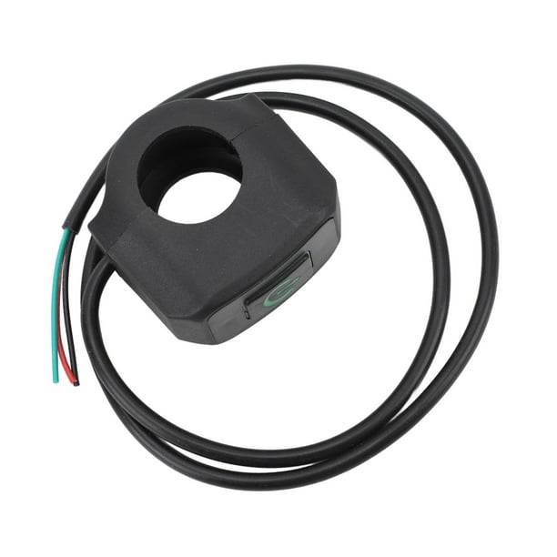 Interruptor de Motocicleta, Interruptor de Botón de Control de Faro de Bocina Lideró Impermeable Modificaciones de 22 mm de Motocicleta