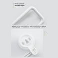 thumbnail image 3 of facefd Paper Towel Holder Cabinet Wall 360° Rotatable Storage Organizer Plastic Punch Free Shelf Space Saving Organization Rack, 3 of 9