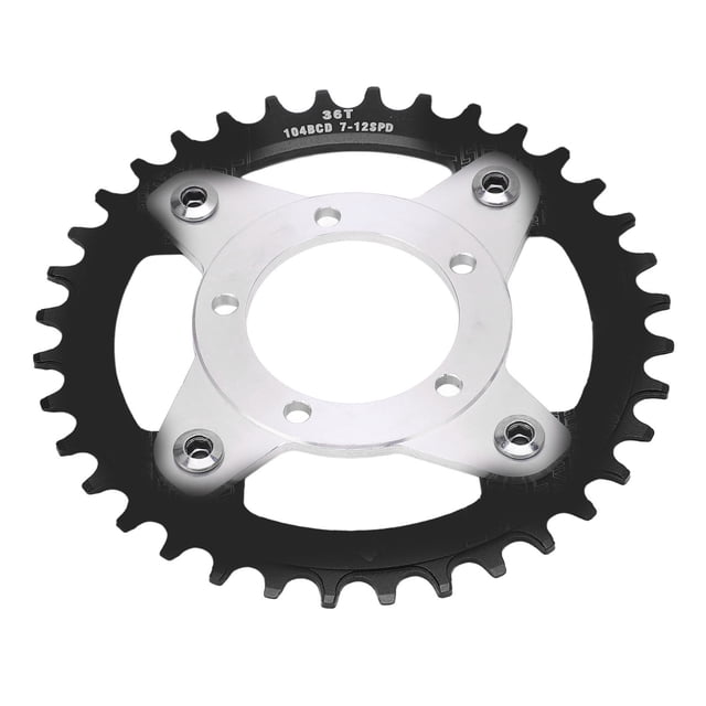 Adaptador de engranaje de bicicleta de motor,Adaptador de engranaje de bicicleta de motor Adaptador de piñón BCD de araña de plato de transmisión media Ultra sensible