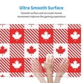 thumbnail image 5 of Bingfone Maple Leaves1 Large Gaming Mouse Pad,Extended Desk Mousepad With Stitched Edges,Non-Slip Base,Water Resist Keyboard Pad For Gamer, Office & Home, 29.5 X 16 In, 5 of 9