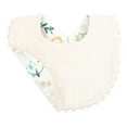 thumbnail image 6 of Baby Bibs Floral Burp Cloth Reversible Drooling Bib Thicken Layer Bibs High Absorbent Saliva Towel Shower Gift, 6 of 13