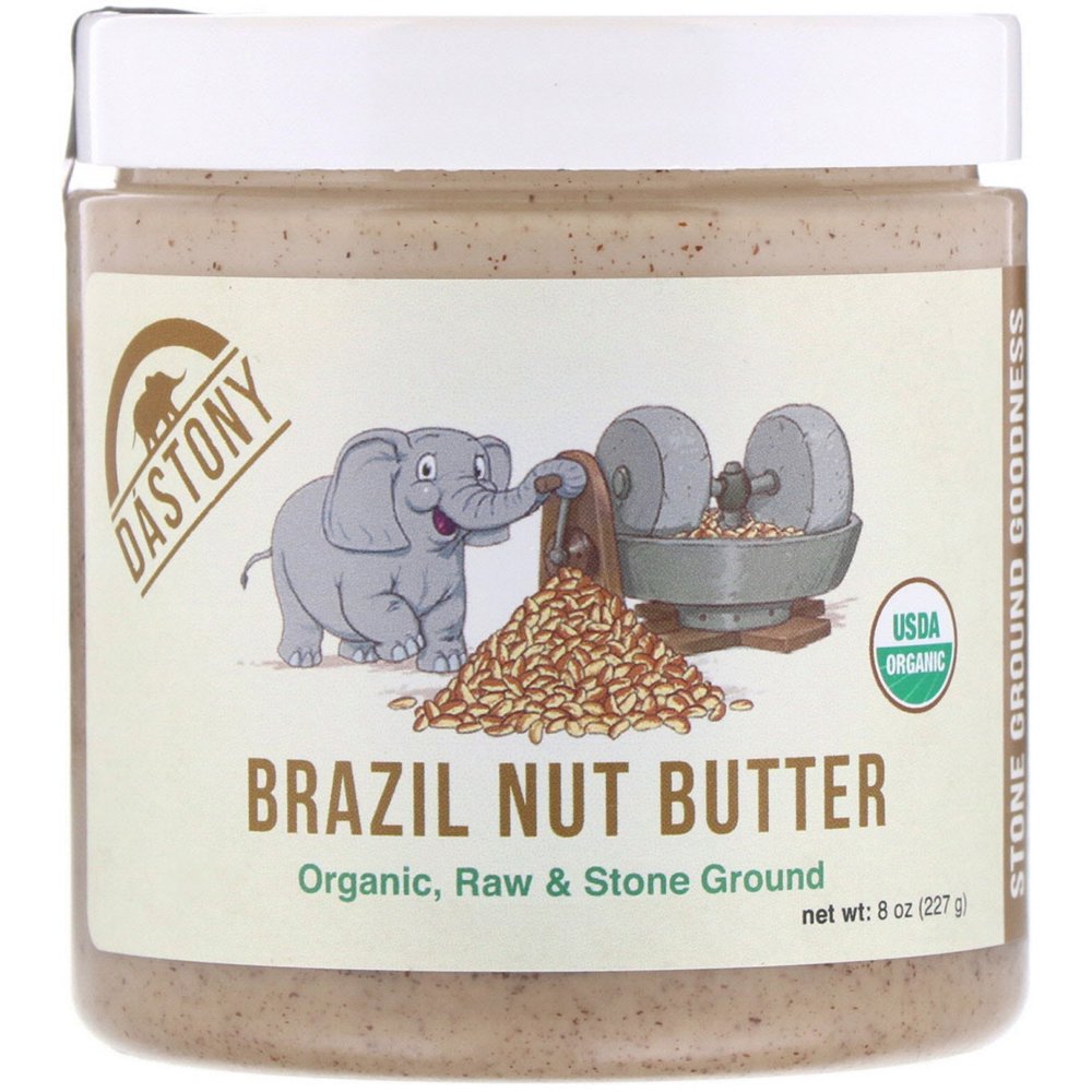 Dastony 100 Organic Brazil Nut Butter, 8 oz (227 g)