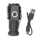 thumbnail image 2 of Mini Linterna LED, Resistente Al Agua, 5 Modos De Iluminación, Recargable Por USB, Potente Luz De Flash De Alta Resistencia, Ajustable Para Exteriores, 2 of 7