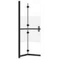 thumbnail image 4 of vidaXL Foldable Walk-in Shower Wall Half Frosted ESG Glass 43.3"x74.8", 4 of 6