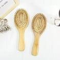 thumbnail image 4 of Joernso Comfortable Grip Hair Comb No Odor Bamboo Narrow-Tooth Scalp Comb for Bathroom, 4 of 8