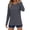 Grey, variant on Women's Sun Protection Athletic Top, Long Sleeve Outdoor Sports Shirt, Breathable Performance Running Tee, UPF 50+ Casual Wear
