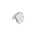 thumbnail image 2 of Belt Buckle End Tips, 6mm Ribbon Crimp Clasps for DIY Silver Tone 24Pack, 2 of 6