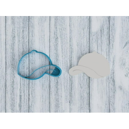 

Baseball Cap Cookie Cutter / Sugar Cookie / Fondant / Clay (1330)