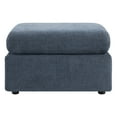 thumbnail image 6 of CHITA ottoman with storage for Living Room, Fabric Foot Rest Stool Seat, Blue, 6 of 9