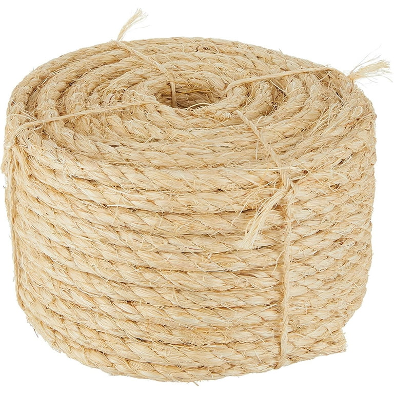 T.W. Evans Cordage 1/2 in. x 50 ft. Twisted Sisal Rope 23-605 - The