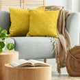 thumbnail image 5 of Ambesonne Summer Throw Pillow Cover 2 Pack, Sun Solar Sketchy, 24", Yellow, 5 of 7