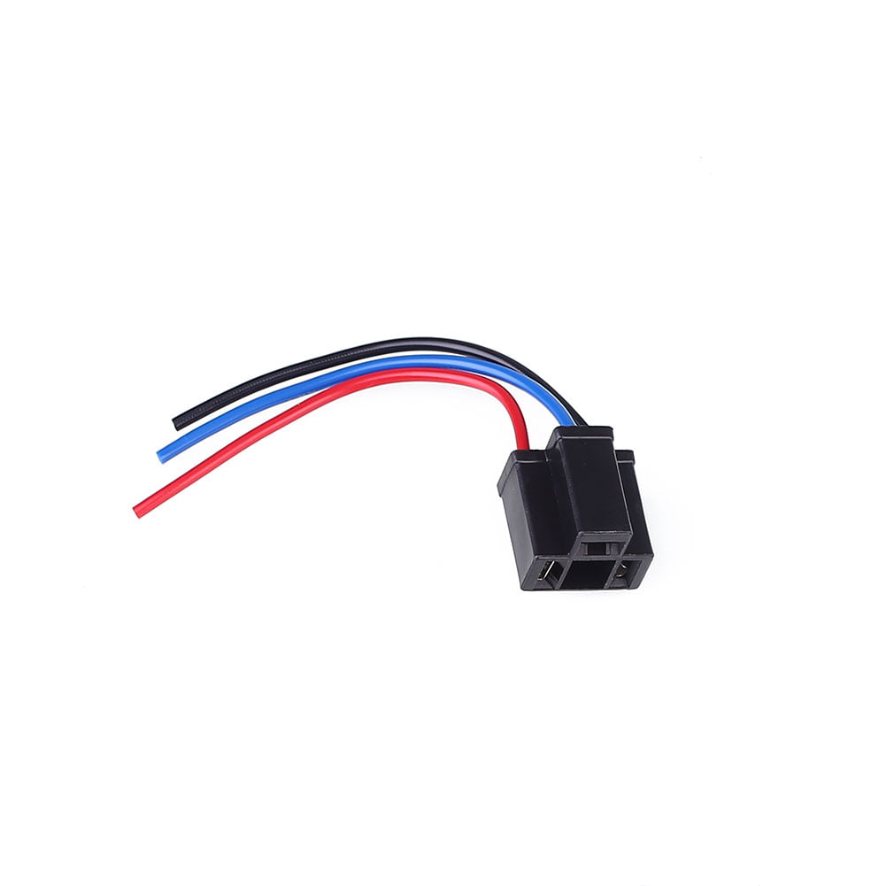H4 Female Plug Socket Connector Wiring Car Pre Wire Headlight Fog Light Adapter 