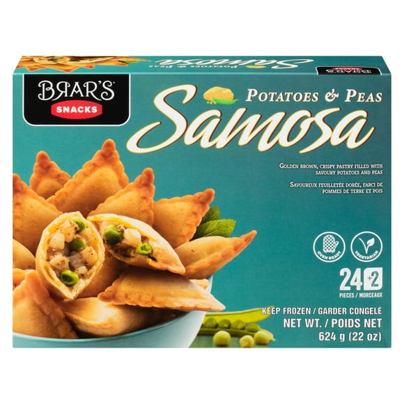 BRAR'S SAMOSA PEAS AND POTATO 624gm, 26